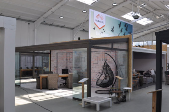 Instore sfeerpanelen - H1 instore sfeerpanelen pos verasol - H1-IS-B
